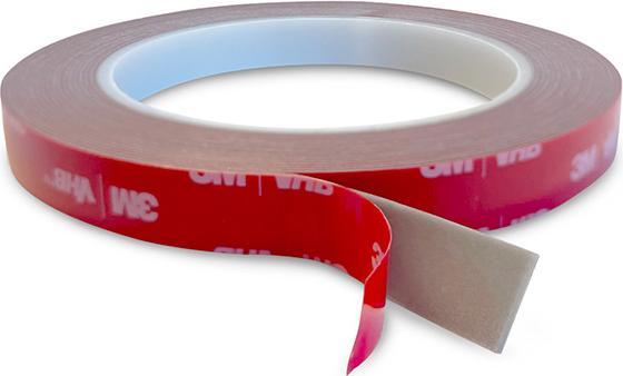 Produktbild 3M VHB Dobbeltklaebende tape - 12mm bred - 5m rulle