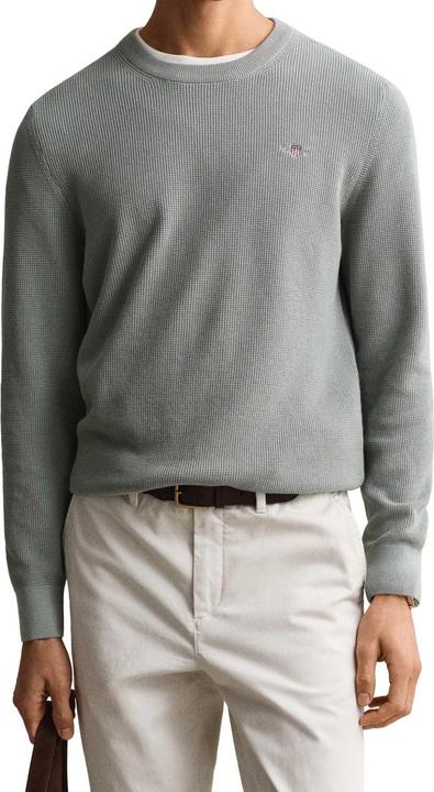 Image du produit GANT Micro Textured Cotton C-Neck (M)