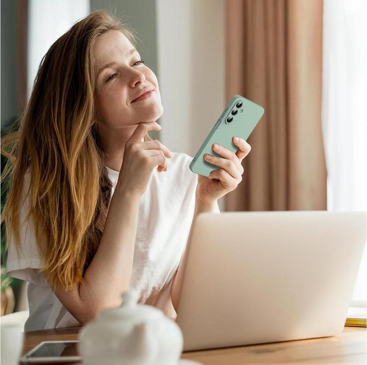 Actual product image Screenguard Samsung Galaxy A16 5G Liquid Silicone Case Hülle (Samsung Galaxy A16 5G)