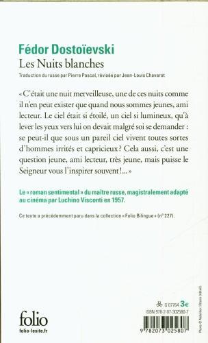 Image du produit Les nuits blanches (Français, Dostoïevski Fedor, 2023)