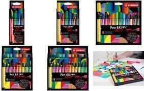 Actual product image STABILO PEN 68 MAX ARTY - fibre-tip pens (24 colours, 24 x)