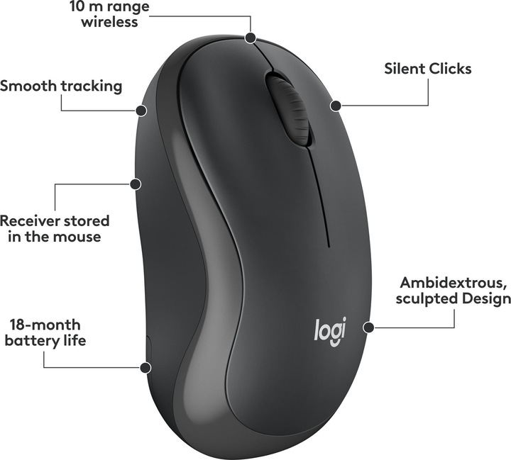 Actual product image Logitech MK295 (CH, Wireless)