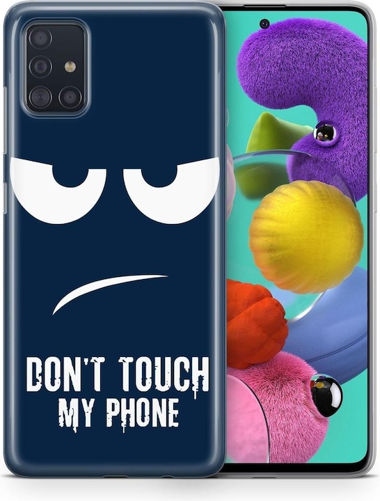 Dont Touch My Phone Blau