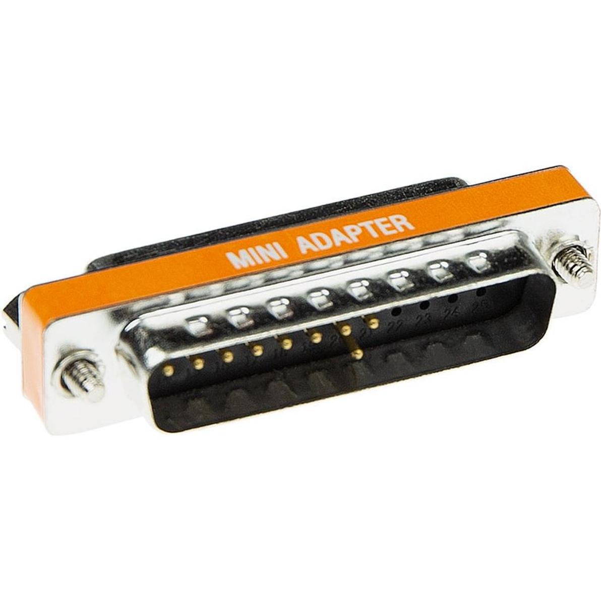 ACT Adattatore D-sub Null Modem 25 poli maschio a 25 poli femmina. Genere: 25M-25F Mini nullmodem 25m/f (25 m), Cavo di interfaccia