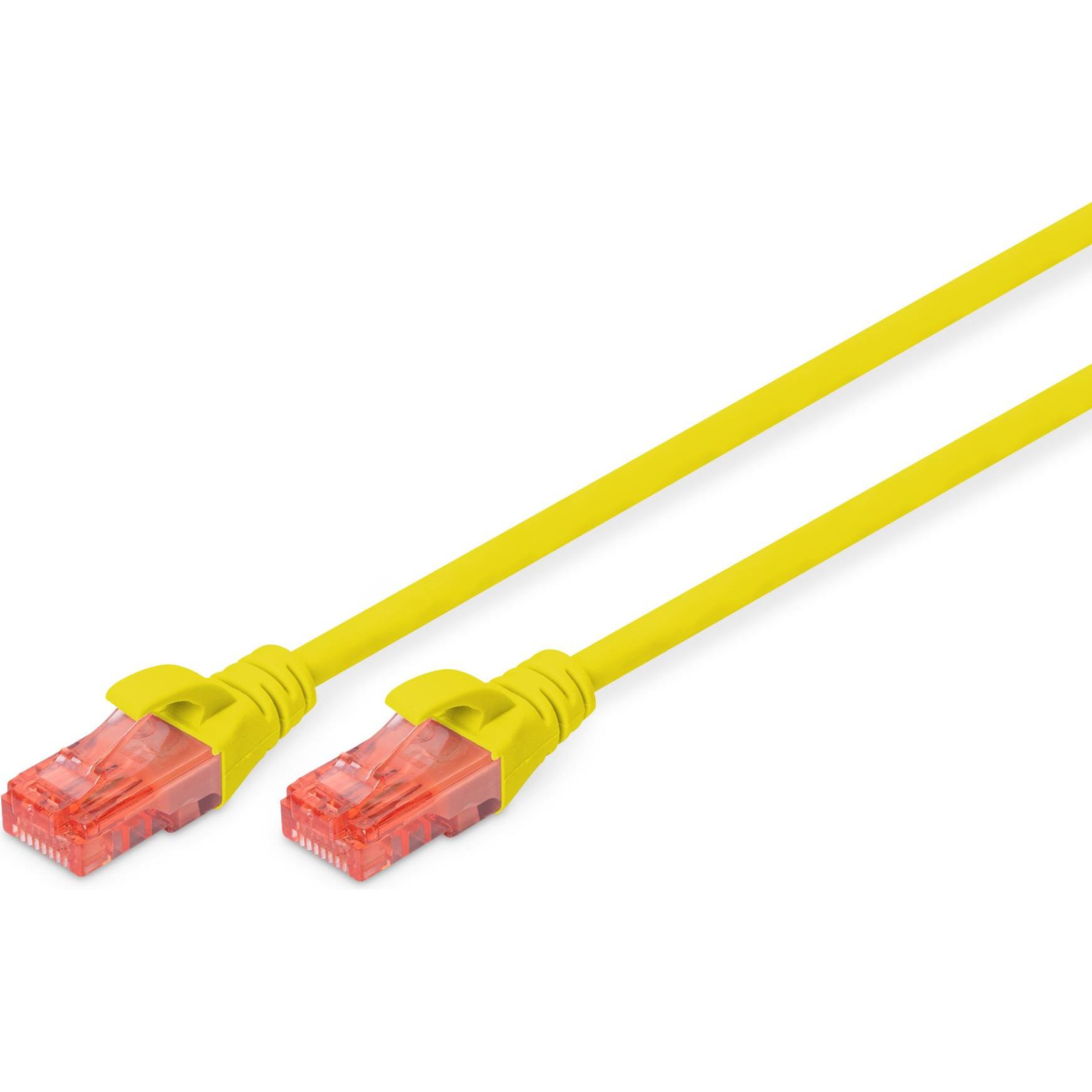 Digitus Netzwerkkabel (U/UTP, CAT6, 2 m), Netzwerkkabel