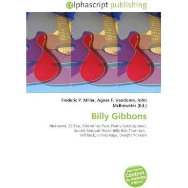 Billy Gibbons, Fachbücher