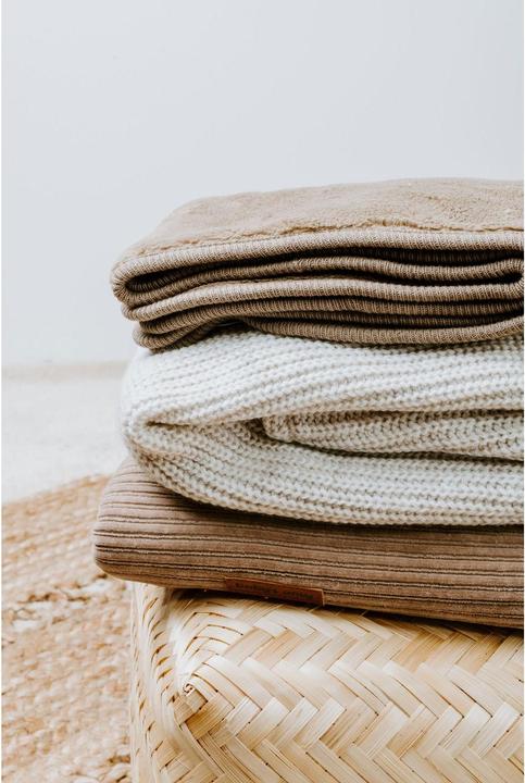 Image du produit Baby's only Couverture bébé doublée teddy Sense clay (95 x 75 cm)
