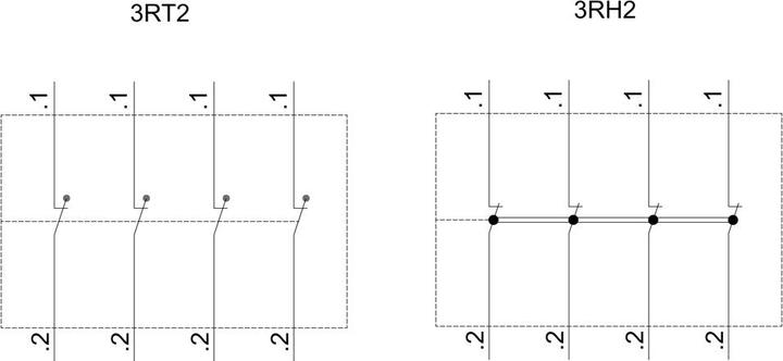 Produktbild Siemens Auxiliary contact for contactor