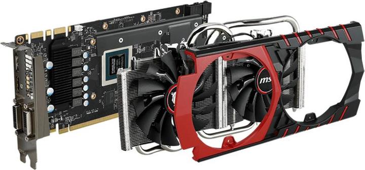 Actual product image MSI GeForce GTX 970 GAMING (4 GB, GDDR5)