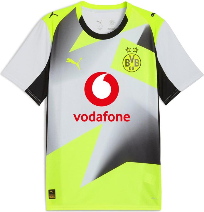 Actual product image Puma BVB Away Jersey Replica with Sponsor (S)