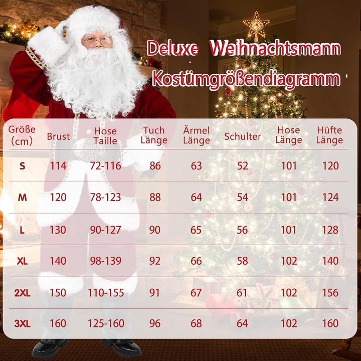 Produktbild Boveco Weihnachtsmann Kostümset (L)