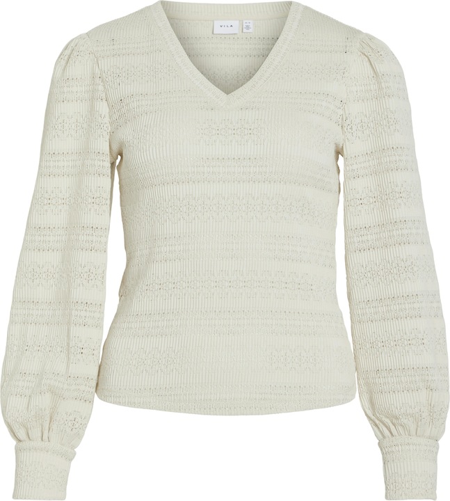 Actual product image Vila V-Ausschnitt Oberteil mit langen Ärmeln (XXL)