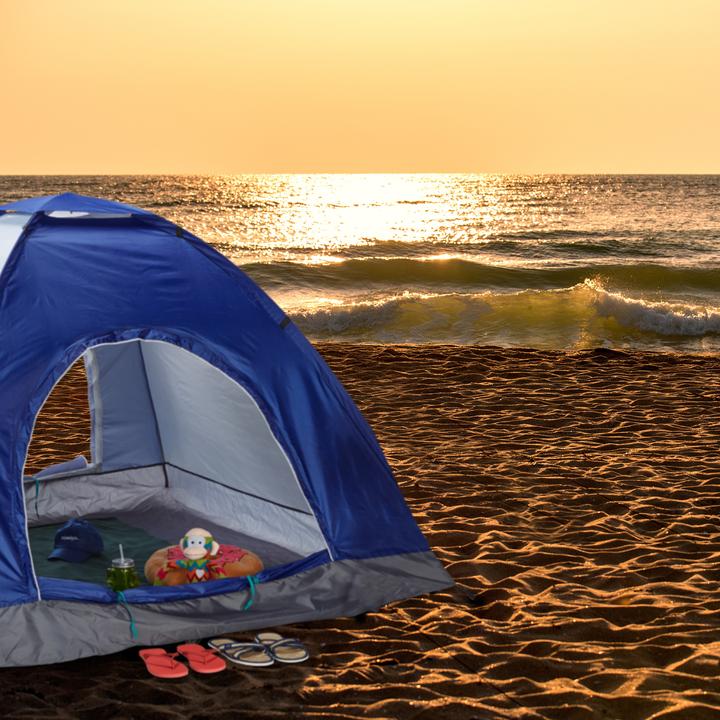 Image du produit Relaxdays Popup (Tente instantanée, 1.38 kg, 3 personnes)