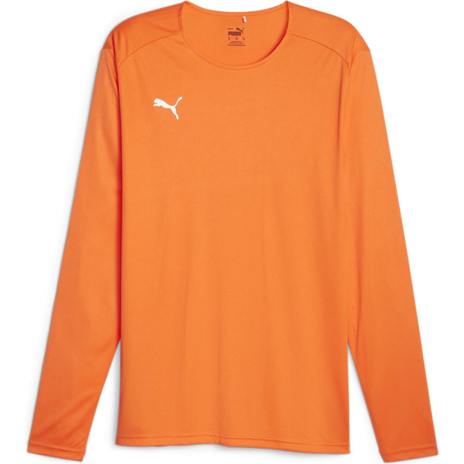Puma, Herren, Sportshirt, Hoops Team LS Shooting Shirt (XL), Orange, XL
