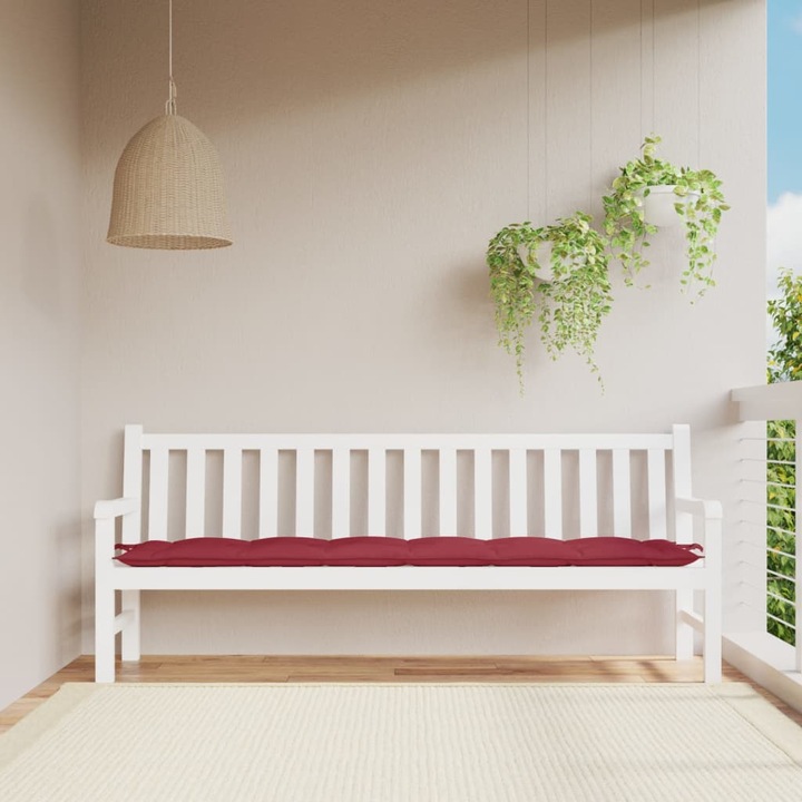 Image du produit VidaXL Housse de banc de jardin O x tissu ford (200 x 50 x 7 cm)