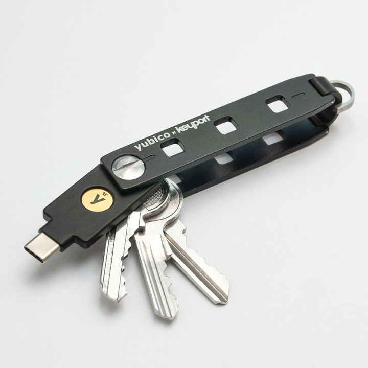 Actual product image Yubico x Keyport Pivot 2.0