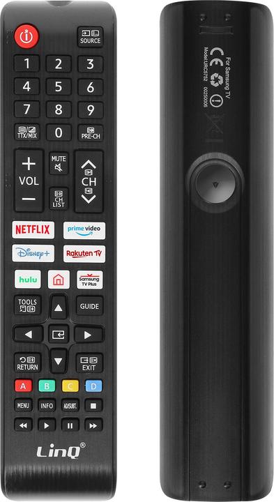 Image du produit LinQ Universal TV Fernbedienung Samsung 8m (Télécommande universelle, Infrarouge)