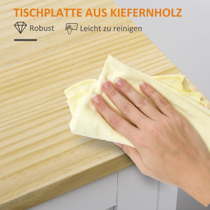 Actual product image Homcom Kitchen trolley