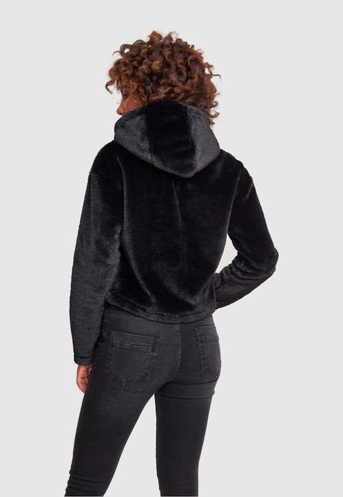 Immagine prodotto Urban Classics Felpa con cappuccio corta oversize da donna (S)