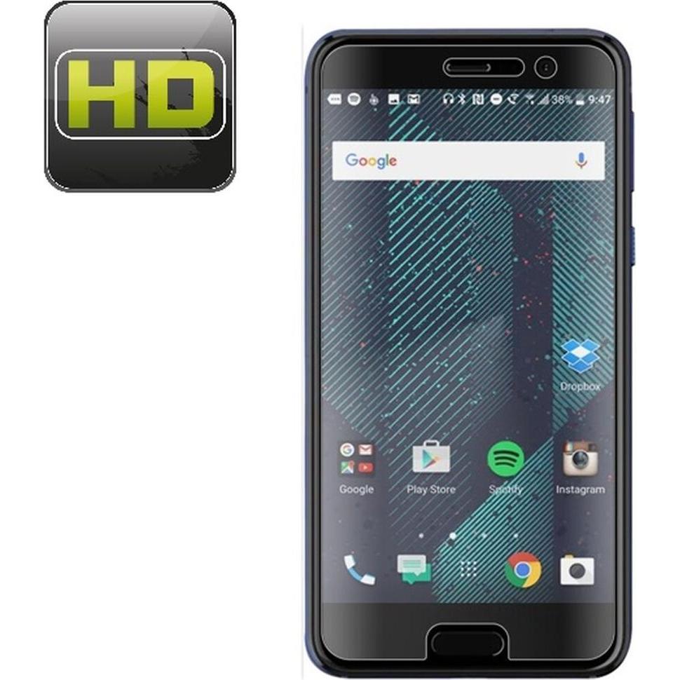 Thumbnail - Protectorking 3x Premium Displayschutzfolie 3D KLAR (3 Stück, HTC U Play), Smartphone Schutzfolie, Transparent