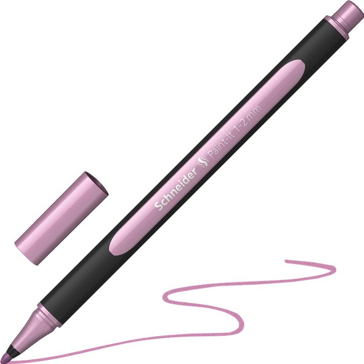 Produktbild Schneider Fineliner Metallicliner Paint-it Rose (Rose, Rose Metallic, 1 x)