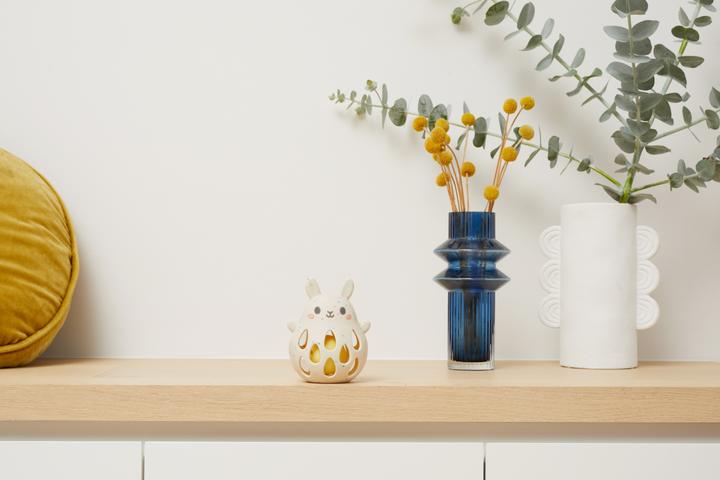 Actual product image Selecta Spielzeug Silikonrassel - Kaninchen