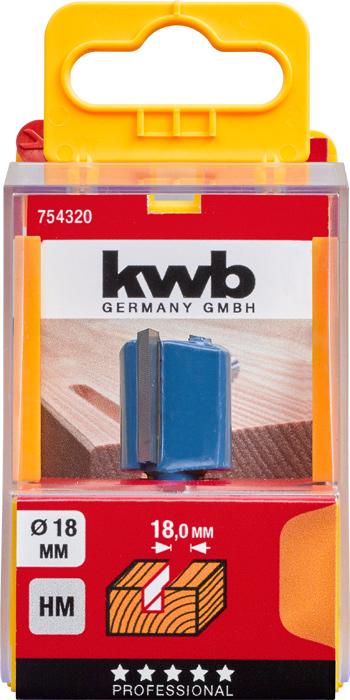 Image du produit kwb Fraise à rainurer Hm 18Mm Sbbox