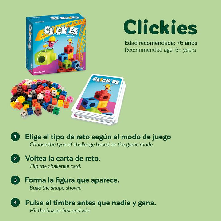 Actual product image Miniland Clickies