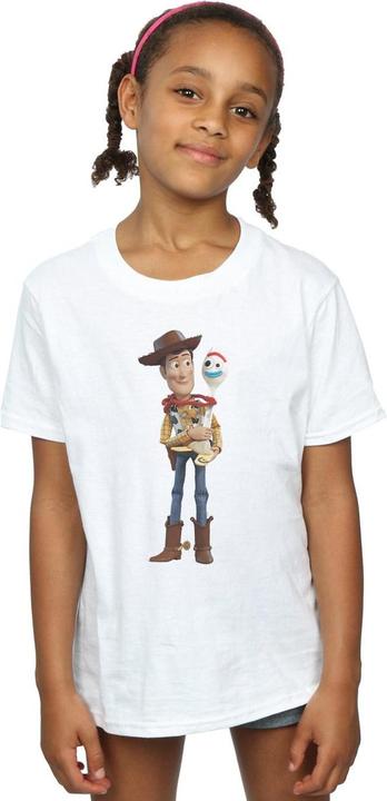 Produktbild Disney Toy Story 4 Woody And Forky TShirt Mädchen (116)