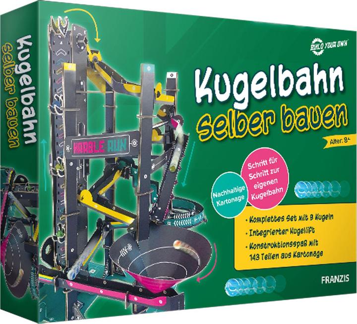 Franzis Kugelbahn selber bauen
