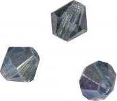 Produktbild Rayher Brillant-Schliffperlen, 4mm ø, irisierend, blaug