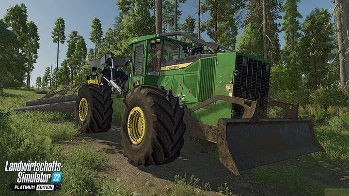Immagine prodotto Giants Software Farming Simulator 22 - Edizione Platinum (PS4, DE)