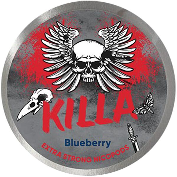 Produktbild Killa Blueberry Extra Strong Nicopods (White Portion, 16 mg)