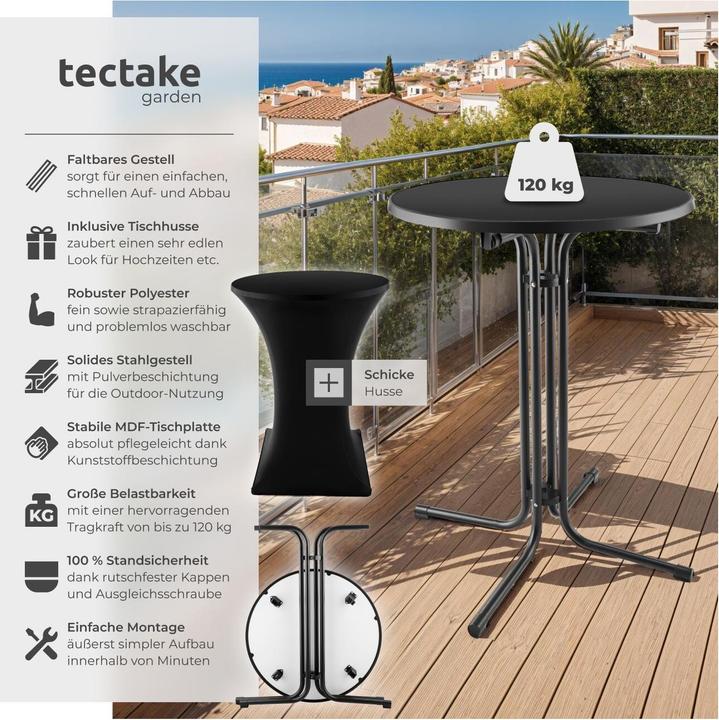 Immagine prodotto tectake Eren (80 x 80 x 110 cm)