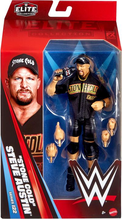 Produktbild Mattel WWE Elite Collection Stone Cold“ Steve Austin Aktionsfigur