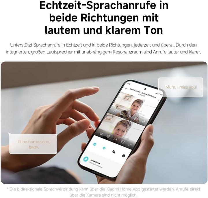 Actual product image Xiaomi Smart Camera C500 Dual (2560 x 1440 Pixels)