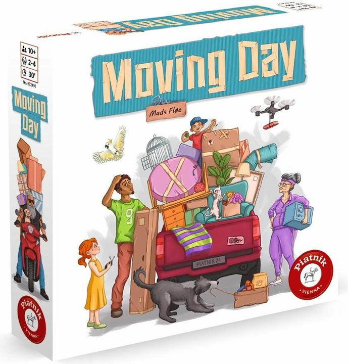Produktbild Piatnik Moving Day (d,f,e) (Englisch, Deutsch, Französisch)