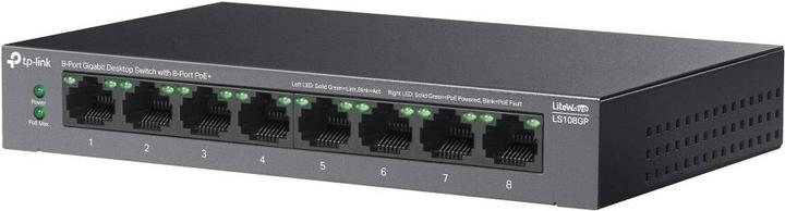 Actual product image TP-Link LS108GP (8 Ports)