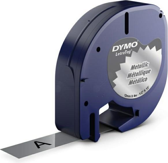 Produktbild Dymo LetraTag Beschriftungsband (1.20 cm, Weiss)