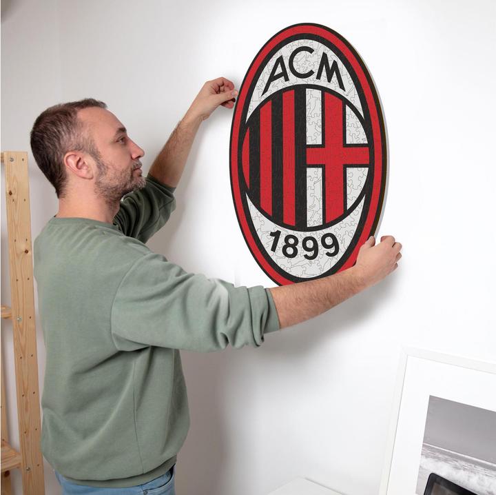 Immagine prodotto Iconic AC Milan - Logo - Puzzle in Legno Taglia M (270 Pezzi) (270 pezzi)