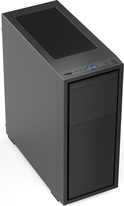 Actual product image Gembird Fornax K500 ATX Computer Case Midi Tower Black (ITX, E-ATX, ATX)