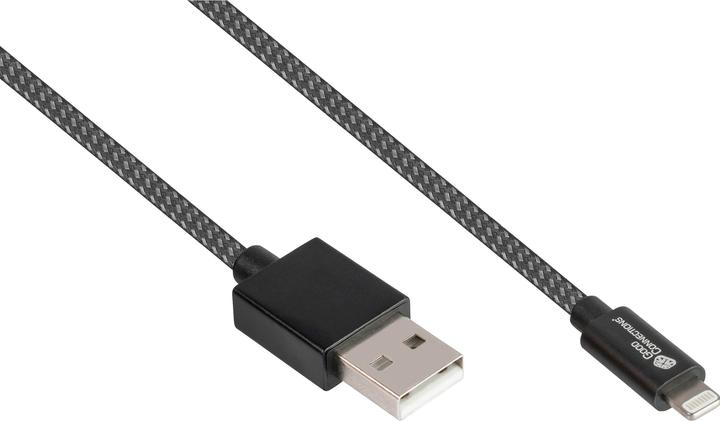 Produktbild Good Connections USB A — Lightning (0.50 m, USB 2.0, 12 W)