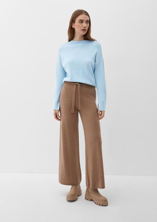 Actual product image s.Oliver Strickpullover Pullover mit geschlitztem Ärmelsaum (34)