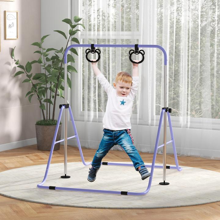 Produktbild Homcom Kinderturnstange Stahl Violett