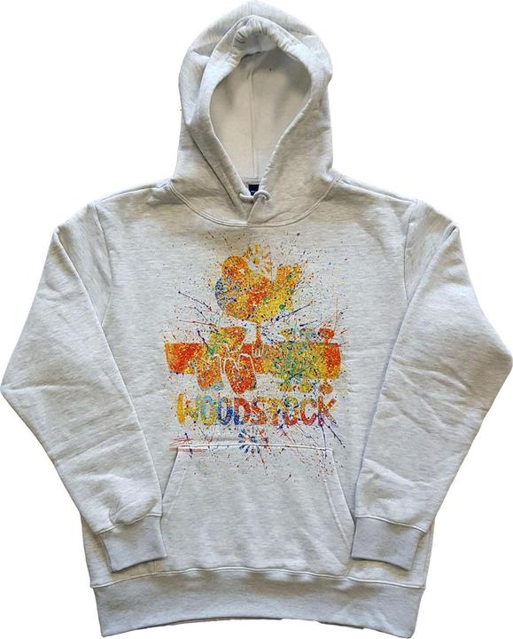 Immagine prodotto Woodstock Felpa con Cappuccio A Schizzi Adulto Unisex (M)