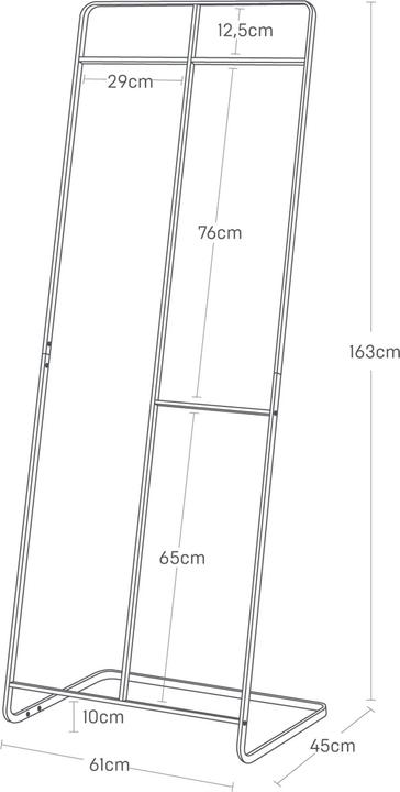 Produktbild Yamazaki Breite Garderobe TOWER