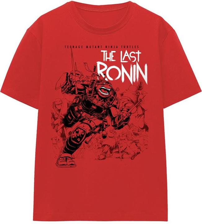 Actual product image Teenage Mutant NT Womens/Ladies Charging Ronin T-Shirt (XL)