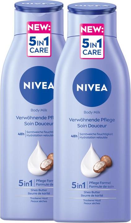 Immagine prodotto NIVEA Verwöhnende Soft Milk DUO (Latte corpo, 800 ml)