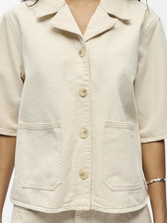 Produktbild Object Boxy Camp Collar Hemd (38)