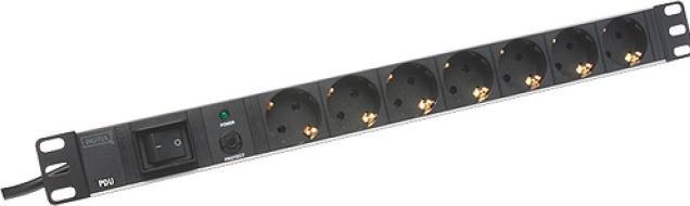 Actual product image Digitus Power strip (8x, CEE 7/3, 2 m)